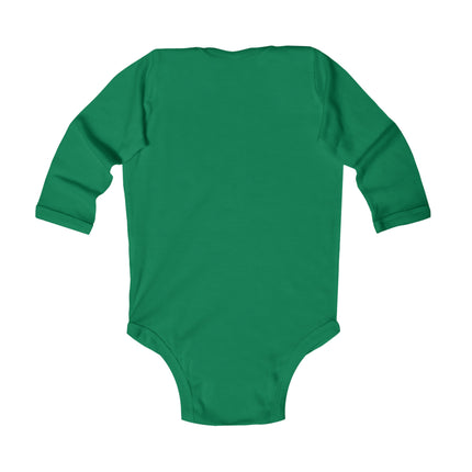Flight of the Fairies Baby Long Sleeve Bodysuit – Whimsical Bubble Ride & Butterfly Magic