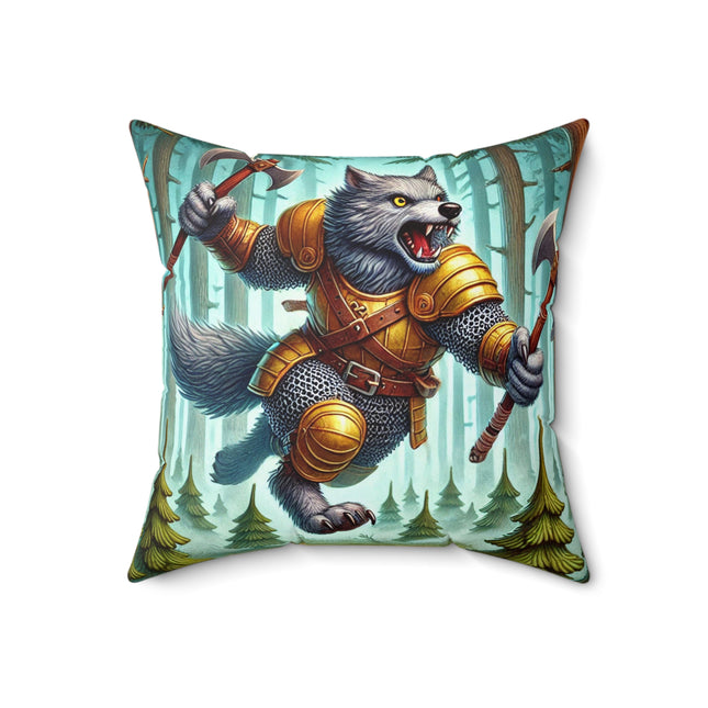 Wolverine Vanguard Spun Polyester Square Pillow
