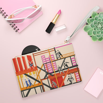 Maquettes de Théatre 4 by Alexandra Exter Clutch Bag