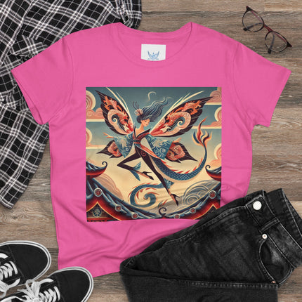 Dragon Fairy of the Temple Cotton Tee