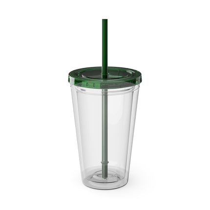 Watchful Guardian Sunsplash Tumbler with Straw, 16oz