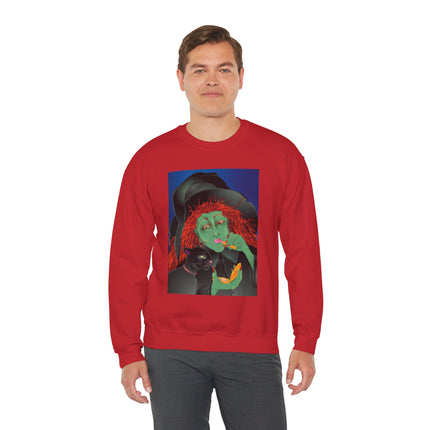 Mirror, Mirror A Witch's Touch Women’s Unisex Heavy Blend™ Crewneck Sweatshirt