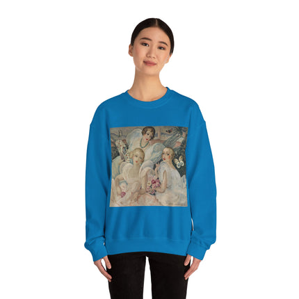 Les Femmes Fatales by Gerda Wegener Heavy Blend™ Crewneck Sweatshirt