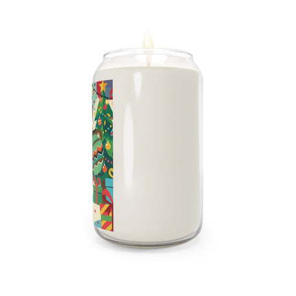 🎄✨ The Lady Of The Christmas Ornament Scented Soy Candle – Art Deco Holiday Fantasy