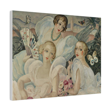 Les Femmes Fatales – 1933 Art Deco Portrait of Alluring Women by Gerda Wegener