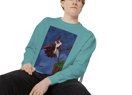 The Enchanted Witch Unisex Garment-Dyed Sweatshirt