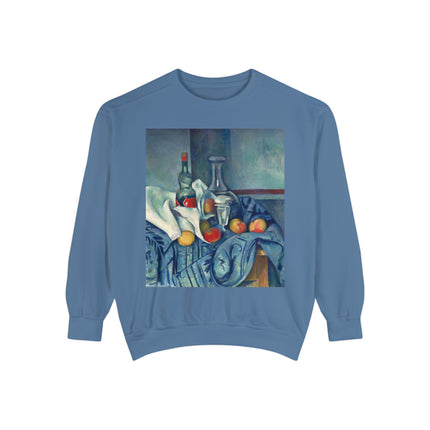 The Peppermint Bottle by Paul Cézanne Unisex Garment-Dyed Sweatshirt