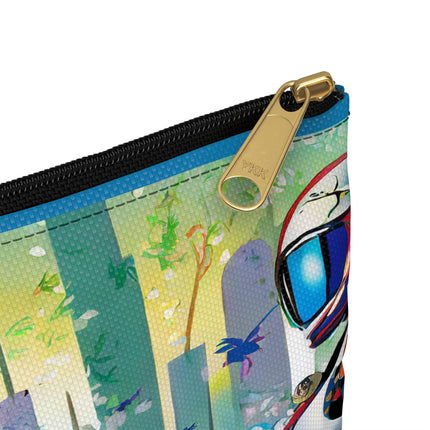 High Fashion Cyberpunk CIA Robots Pencil Case