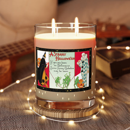 A Starry Halloween Scented Candle - Full Glass, 11oz