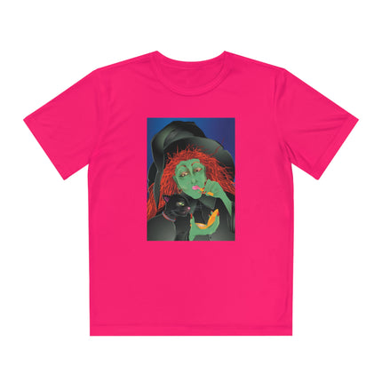 Mirror, Mirror A Witch's Touch Youth Competitor Tee