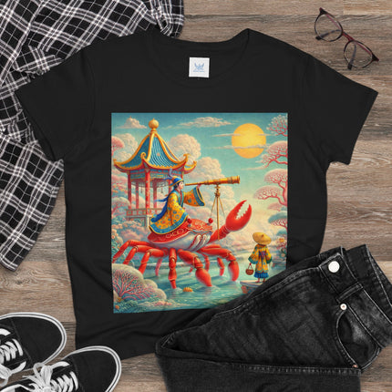 The Celestial Crab Navigator Cotton Tee