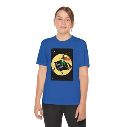 A Witch’s Moonlit Flight Youth Competitor Tee
