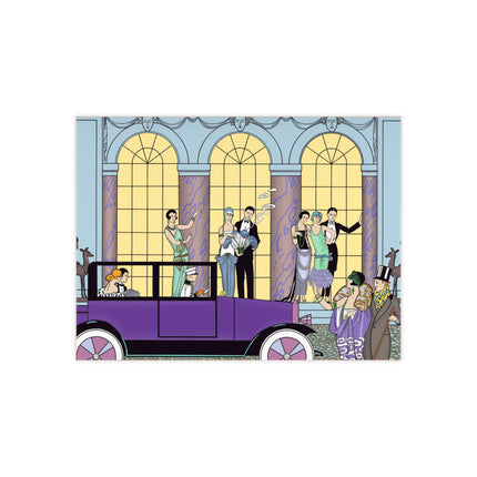 Au Revoir by George Barbier Ceramic Tile