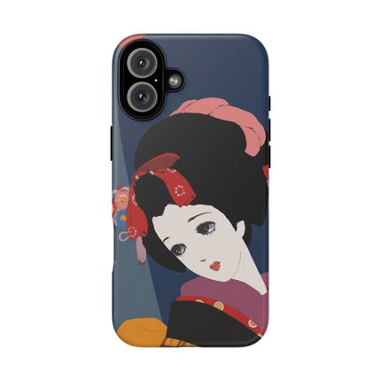 Geisha Portrait Phone Case – Elegant Beauty & Timeless Grace