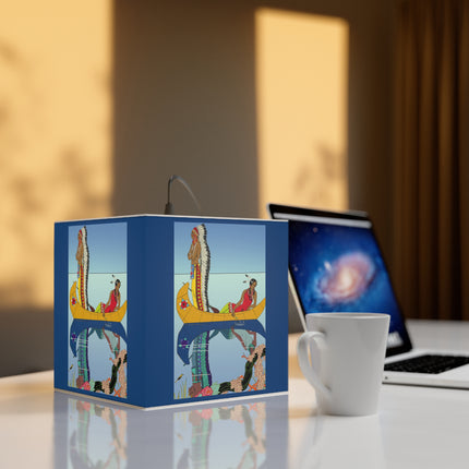 Le long du Missouri by George Barbier Light Cube Lamp