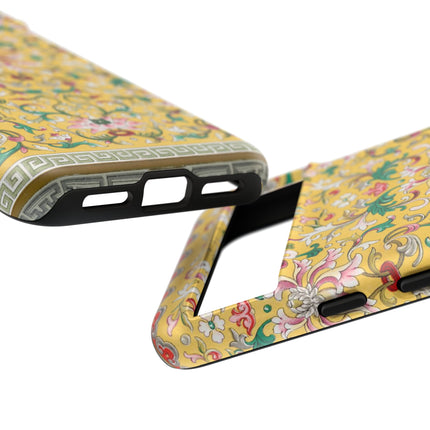 Yellow Botanical Pattern by Owen Jones Phone Cases