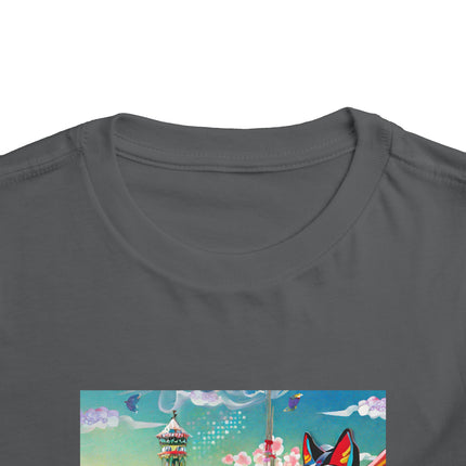 Kitsune Carnival Toddler Short Sleeve Tee