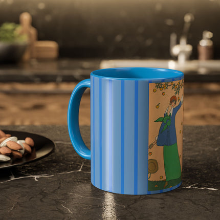 Le Verger by Georges Lepape Colorful Mugs (11oz, 15oz)