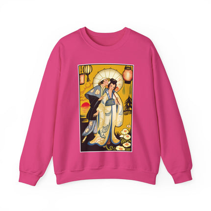 Golden Embrace Heavy Blend™ Crewneck Sweatshirt