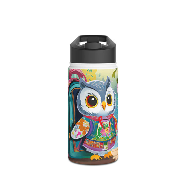 Baby Owl Stainless Steel Water Bottle