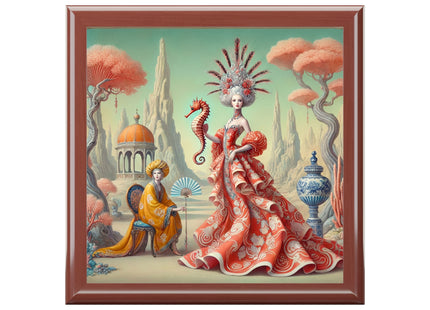 The Seahorse Court Jewelry Box