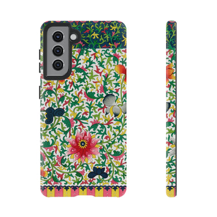 Colorful Floral Pattern by Owen Jones Phone Cases