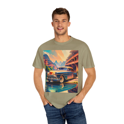 1953 Buick Roadmaster Unisex Garment-Dyed T-shirt