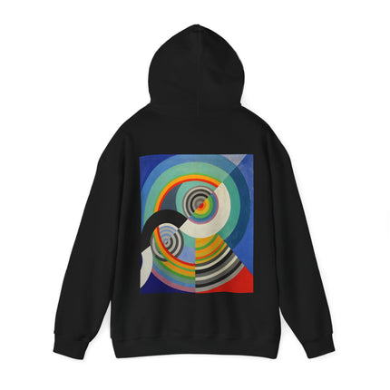 Rythme No. 3 by Robert Delaunay Heavy Blend™ Hooded Sweatshirt