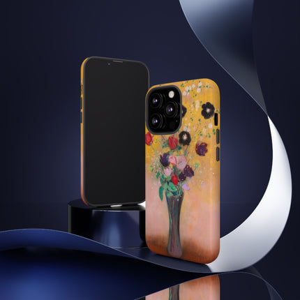 Vase of Flowers by Odilon Redon Phone Cases