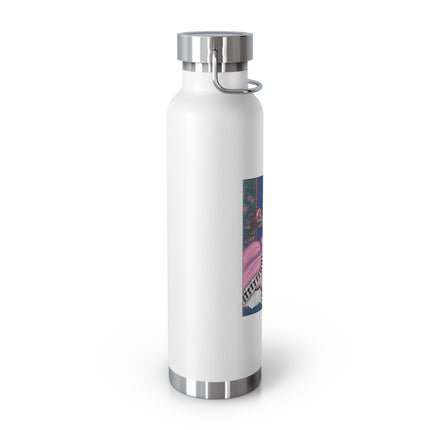 The Jealous Parrot by George Barbier Copper Vacuum Insulated Bottle, 22oz