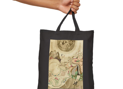 Sur talons rouges (On Red Heels) pl 01 by Gerda Wegener Cotton Canvas Tote Bag