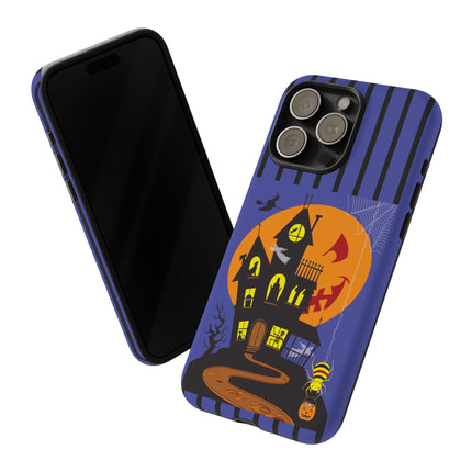 Halloween Night at the Haunted House Phone Cases