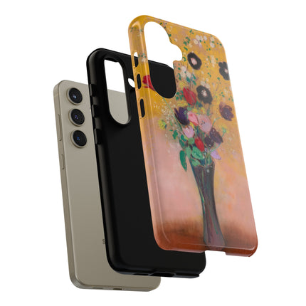 Vase of Flowers by Odilon Redon Phone Cases