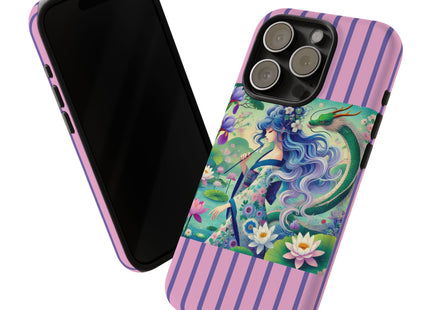 Fairy of the Koi Pond Phone Cases