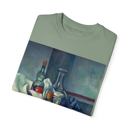 The Peppermint Bottle by Paul Cézanne Unisex Garment-Dyed T-shirt