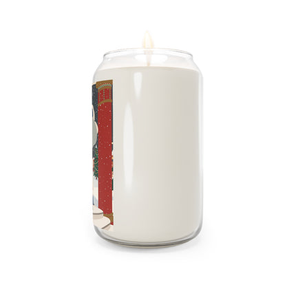 ❄️✨ The Winter Couture Promenade Scented Soy Candle – Art Deco Holiday Elegance