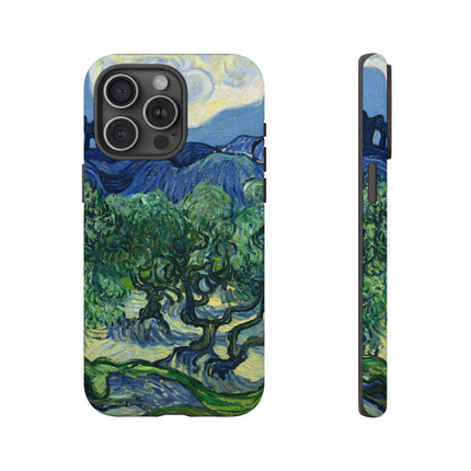 Olive Trees by Vincent Van Gogh Phone Cases
