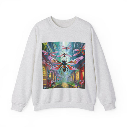 Neon Swarm Unisex Heavy Blend™ Crewneck Sweatshirt