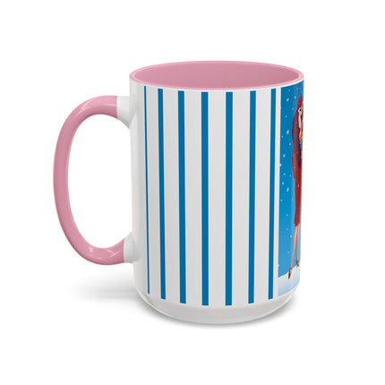 Snowfall & Couture Colorful Mugs (11oz, 15oz)