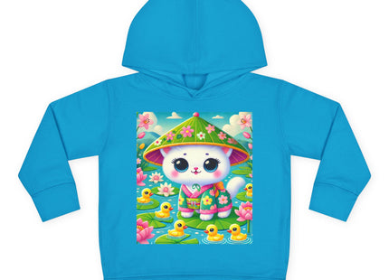 Lily Pond Stroll Toddler Pullover Fleece Hoodie