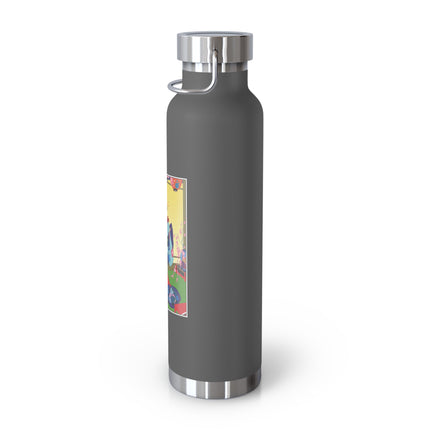 A Timeless Journey by Umberto Brunelleschi Copper Vacuum Insulated Bottle, 22oz