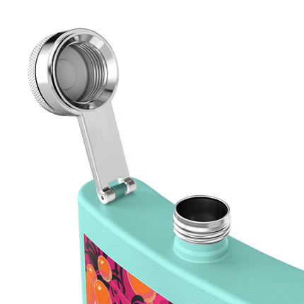 Mermaid Dive Flask – Vibrant Waves & Playful Charm