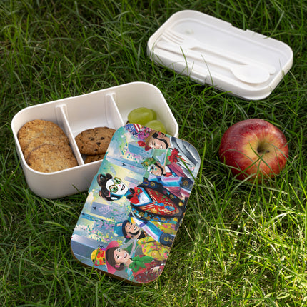Cyber Punk Robots Bento Lunch Box