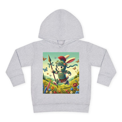 Rabbit Gladiator Toddler Pullover Fleece Hoodie