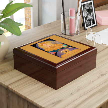 November & Topaz (from the Gem Series) by Sofia Chiostri Jewelry Box