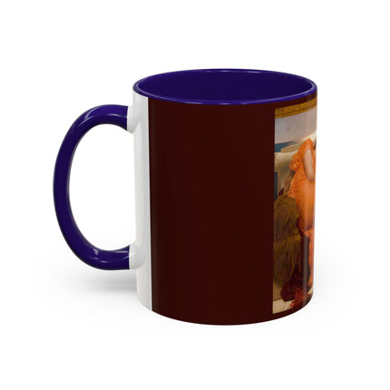 Flaming June by Frederic Leighton Colorful Mugs (11oz, 15oz)