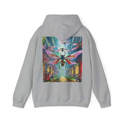 Neon Swarm – Heavy Blend™ Hooded Sweatshirt