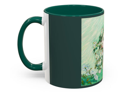 Roses by Vincent Van Gogh Colorful Mugs (11oz, 15oz)