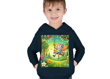 Robot Fairy Toddler Pullover Fleece Hoodie