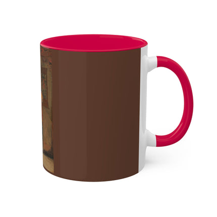 A Buddhist Lama at a Feast at Pemionchi Monastery by Vasily Vereshchagin Colorful Mugs, 11oz